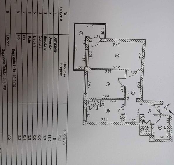 Apartament cu 2 camere decomandat în Mazepa 2