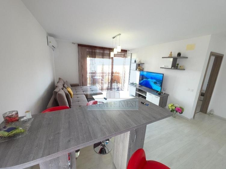 Apartament cu 2 camere decomandat, mobilat în Tractorul