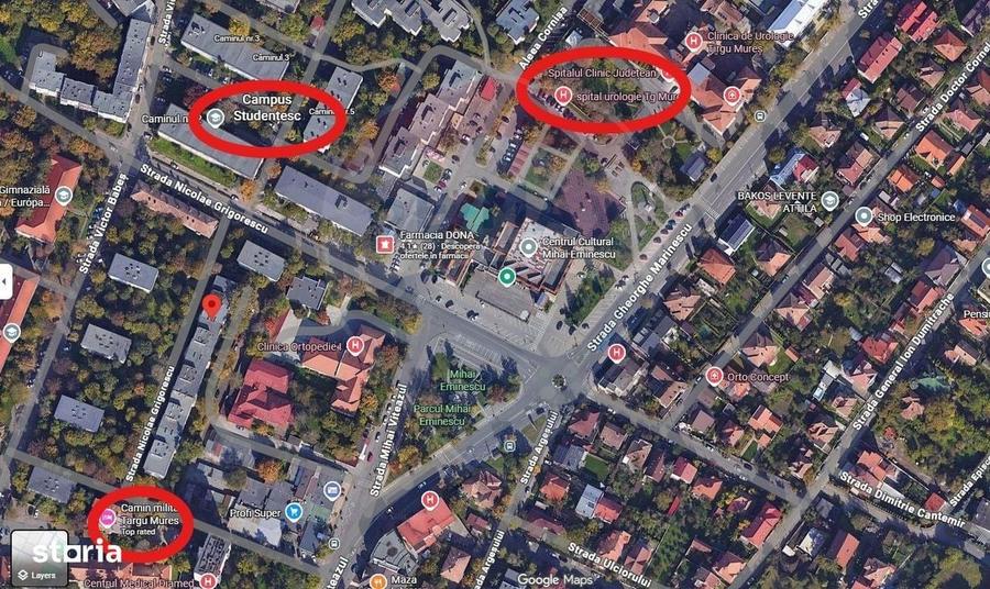 Apartament cu 2 camere în Cornișa