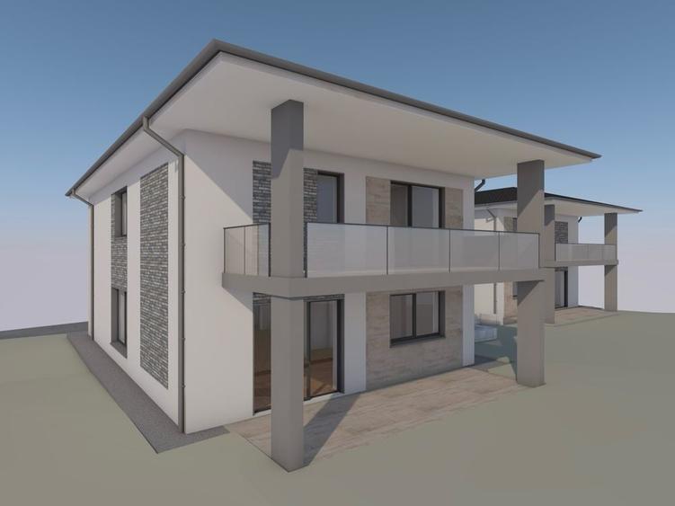 Casă cu 4 camere cu Teren 173 Mp în Exterior Vest