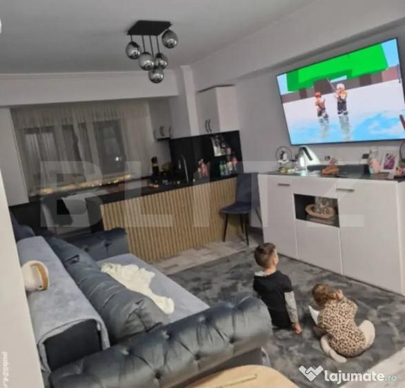 Apartament cu 3 camere decomandat, mobilat în Burdujeni