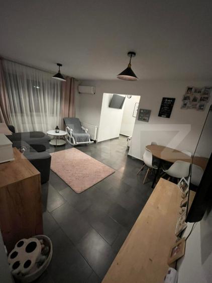Apartament cu 2 camere nedecomandat, mobilat în Micro 6