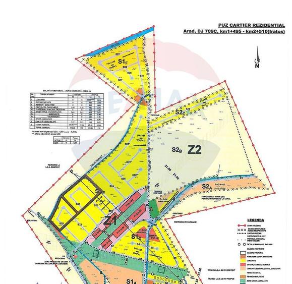 Teren agricol intravilan de 39016 mp, în Exterior Nord