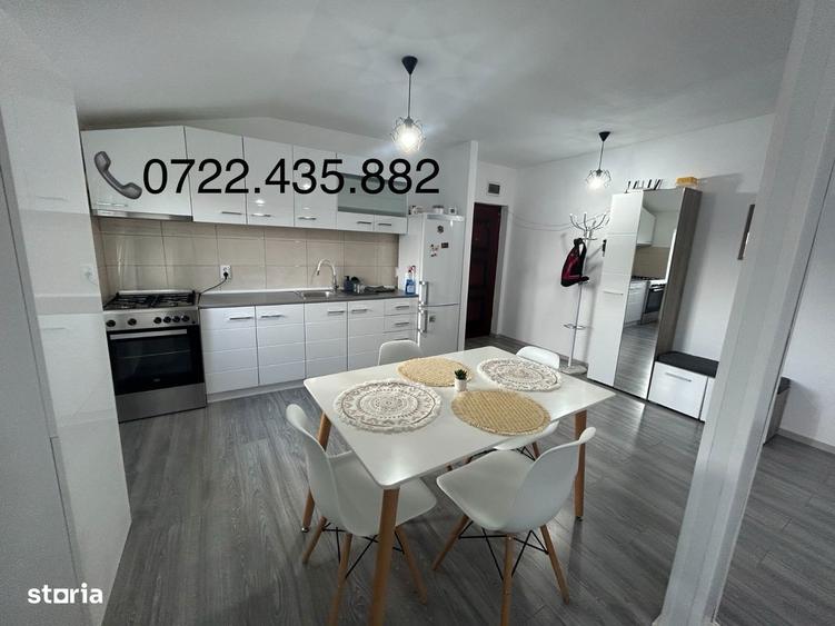 Apartament cu 2 camere semidecomandat în Șagului