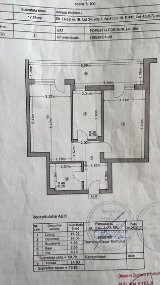 inInchiriez apartament 2 camere in Popesti Leordeni - 1
