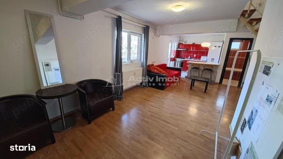 Apartament cu 3 camere decomandat, mobilat în Brâncoveanu