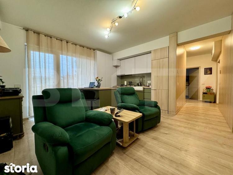 Apartament cu 2 camere semidecomandat în Iosia