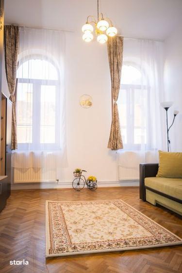 Apartament cu 2 camere decomandat, mobilat în Central