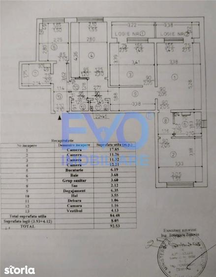 Apartament de vanzare, 4 camere, 2 bai, Alexandru cel Bun, Iasi - 14