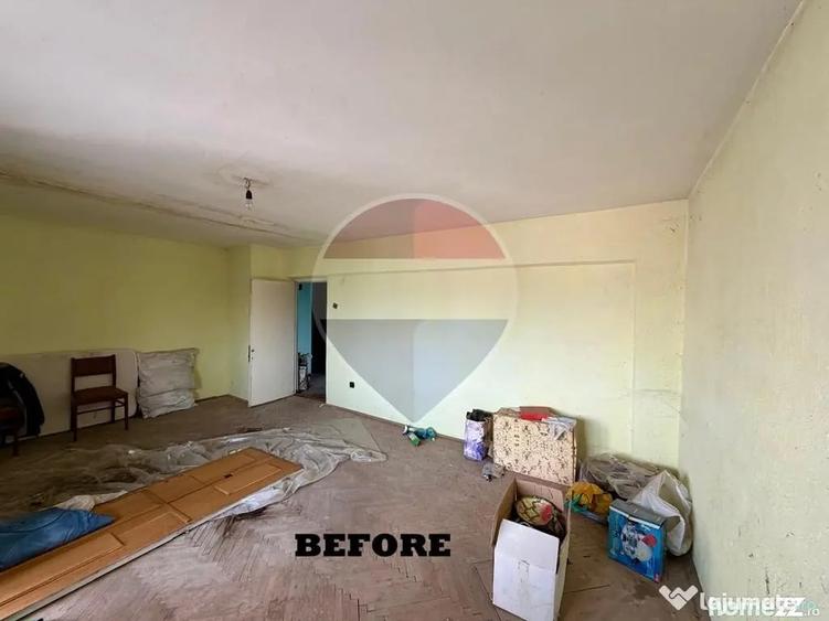 Apartament cu 3 camere decomandat în Brăilei