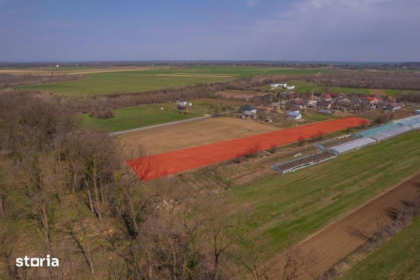 Teren de 3876 mp, în Nuci