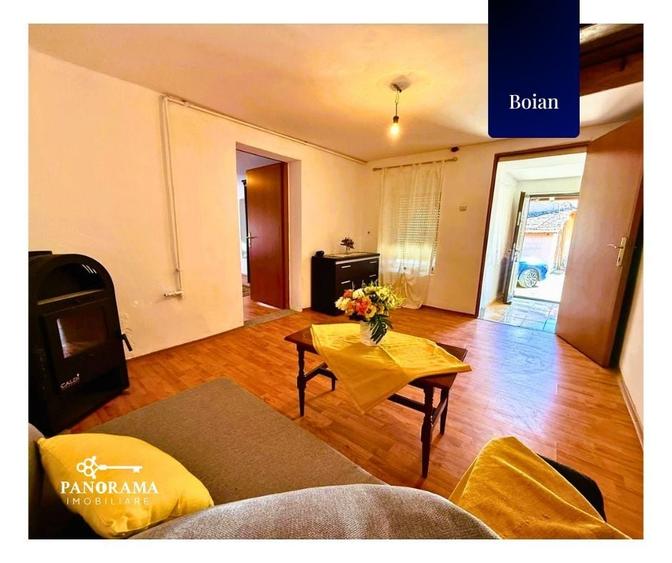 Casă individuală cu 2 camere cu Canalizare în Boian