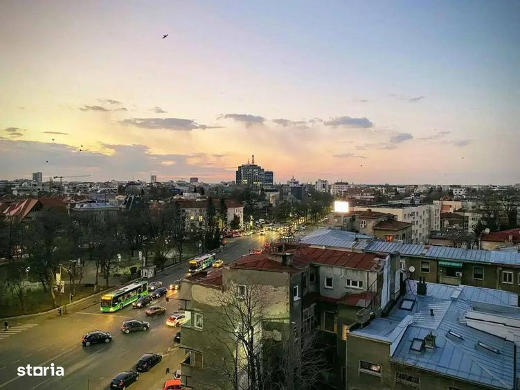 Apartament cu 2 camere decomandat, mobilat în Dorobanți
