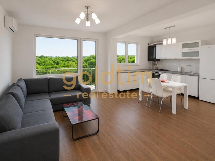 Apartament cu 3 camere decomandat, mobilat în Băneasa