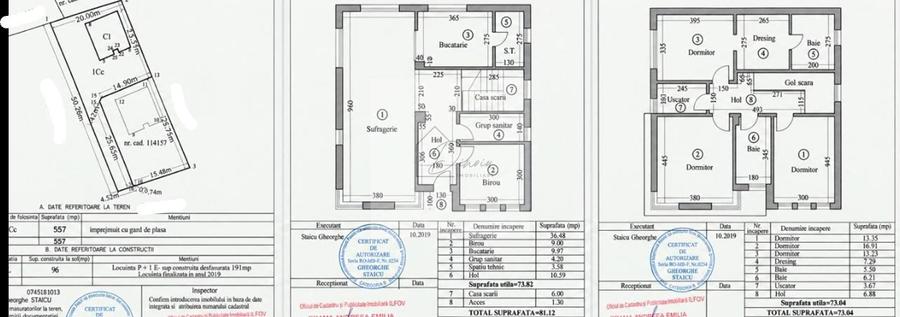 Casă individuală cu 5 camere cu Canalizare în Corbeanca