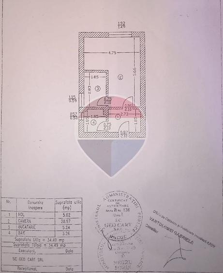 Garsonieră semidecomandată, mobilată în Sud-Vest