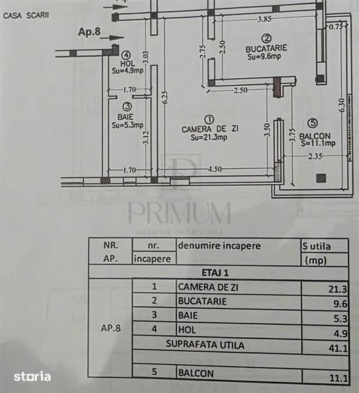 CHISODA - 1 CAMERA - DECOMANDAT - MOBILAT - PARCARE INCLUSA - ZONA BU - 5