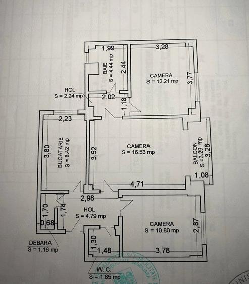 Vand apartament cu 3 camere in Navodari - 4