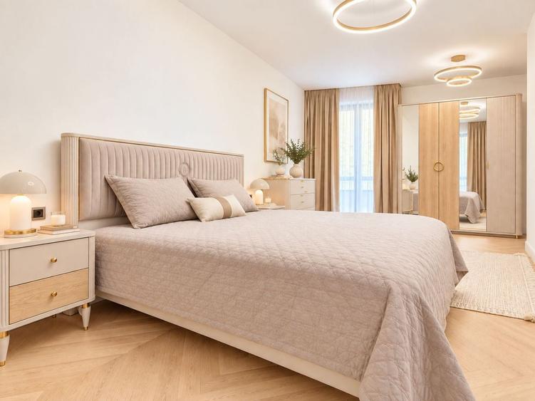 Apartament cu 2 camere semidecomandat, mobilat în Central