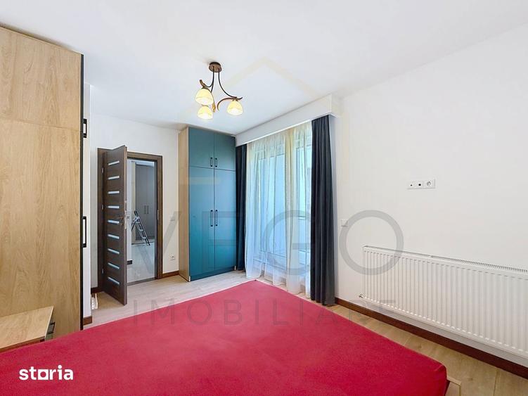 Apartament cu 2 camere, mobilat în Plopilor