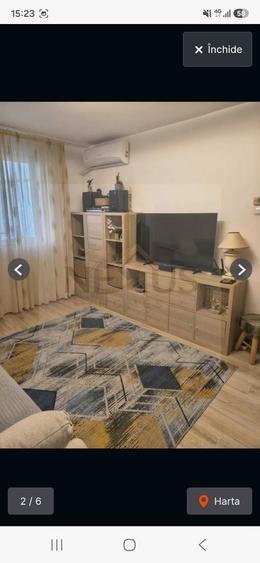 Apartament cu 2 camere semidecomandat în Progresul