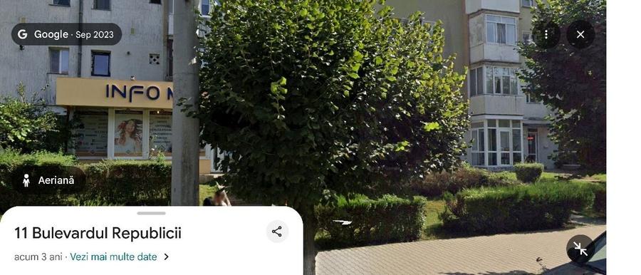 Apartament cu 2 camere semidecomandat în Central