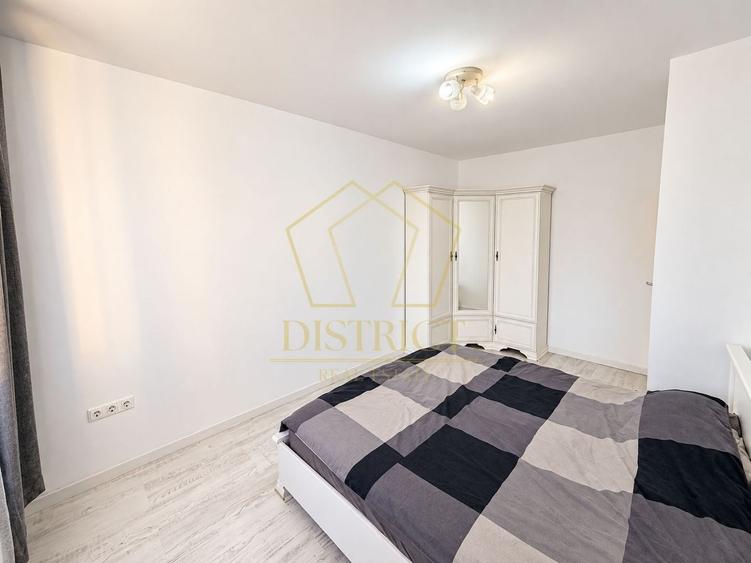Apartament cu 2 camere semidecomandat, mobilat în Girocului
