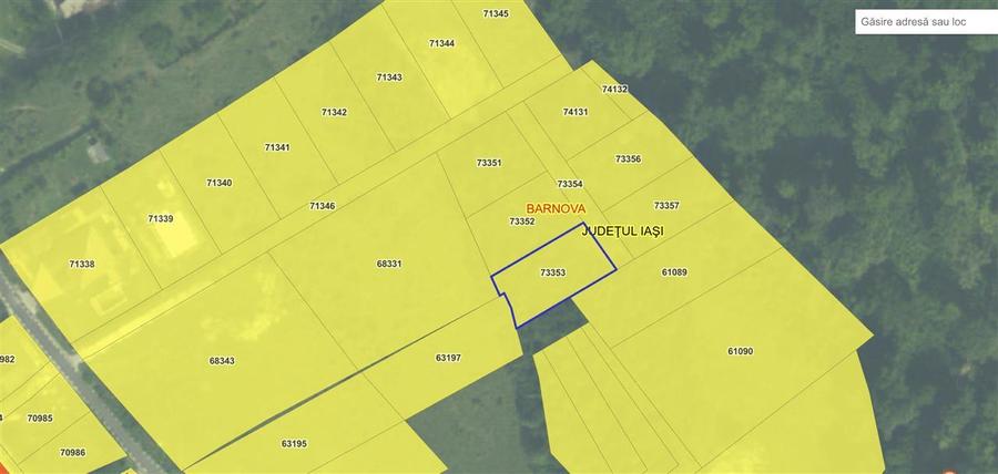 Teren Construcții intravilan de 764 mp, în Bârnova