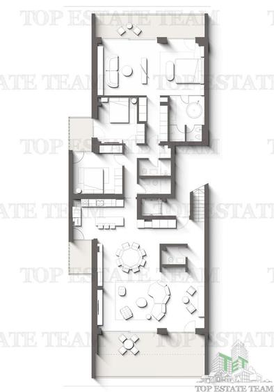 Apartament cu 4 camere în Central