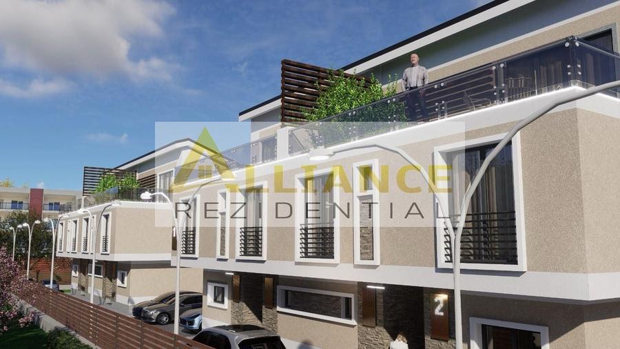 Popesti Leordeni-Duplex 5 camere - 4 bai-Terasa + Curte-250 MP - 10
