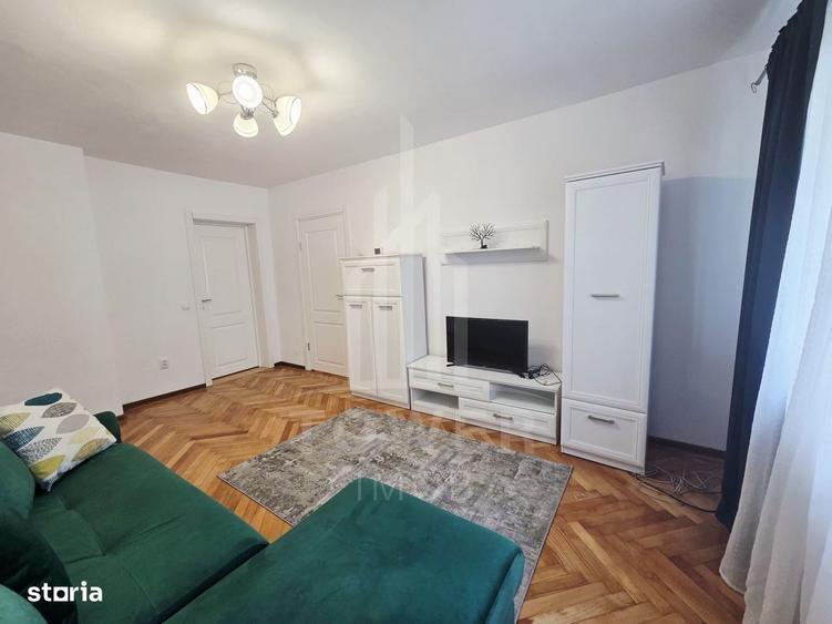 Apartament cu 2 camere, mobilat în Sub Arini