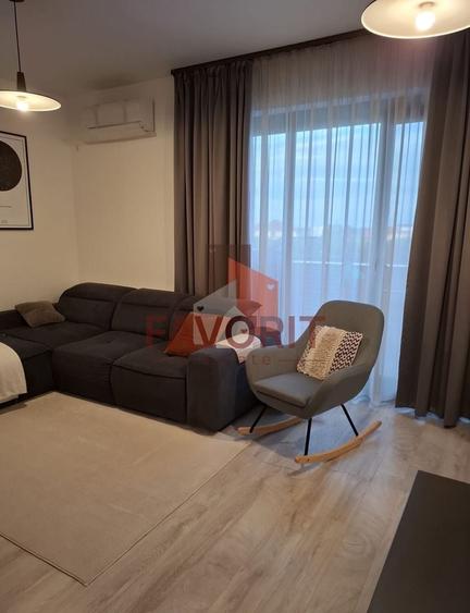 Apartament cu 2 camere semidecomandat, mobilat în Dumbrăvița