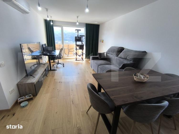Apartament cu 2 camere decomandat, mobilat în Valea Cetății