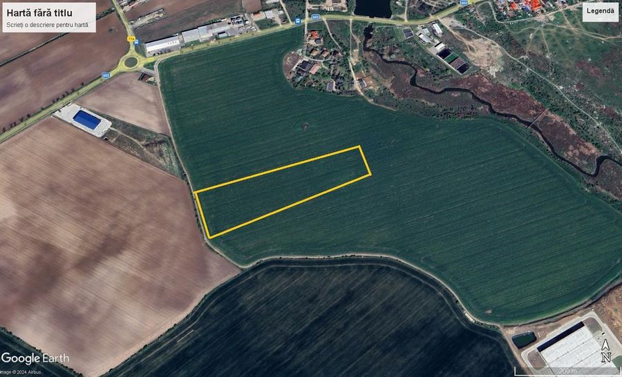 Teren Construcții intravilan de 21193 mp, în Nord