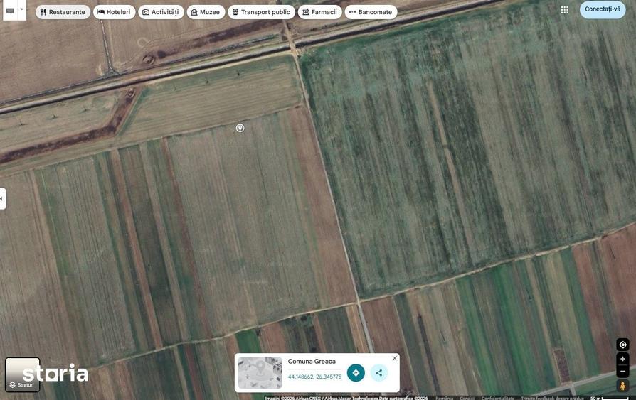 Teren de 2500 mp, în Greaca