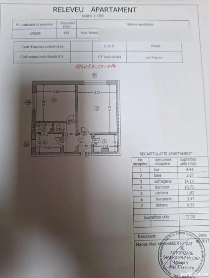Apartament cu 2 camere decomandat în Vest