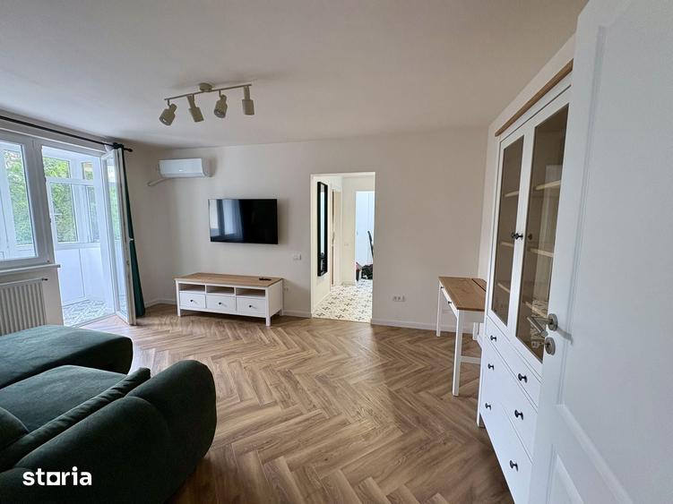 Apartament cu 2 camere semidecomandat în Giurgiului