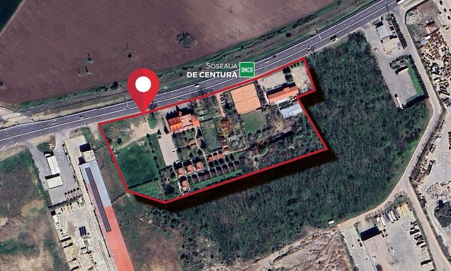 Teren Construcții intravilan de 22950 mp, în Exterior Sud