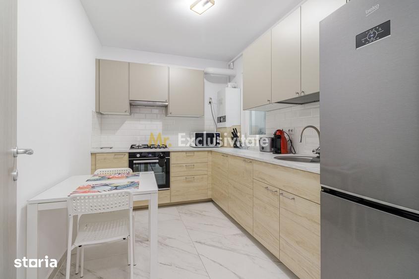 Apartament cu 2 camere, mobilat în Iancului