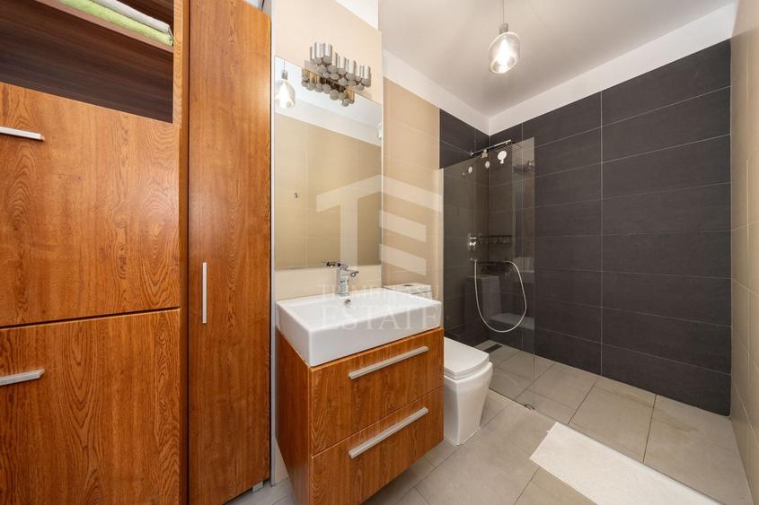 Apartament cu 2 camere decomandat, mobilat în Sânpetru