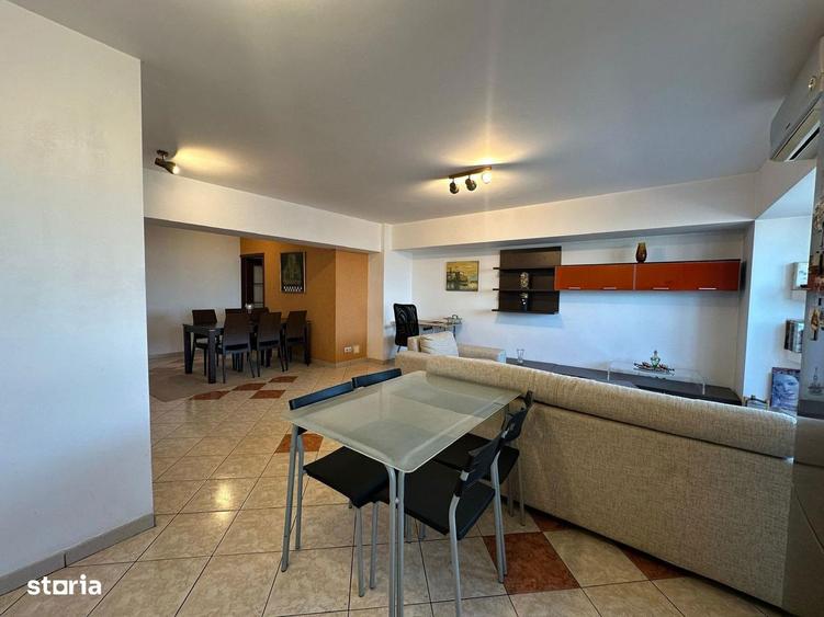Apartament cu 3 camere semidecomandat, mobilat în Bucureștii Noi
