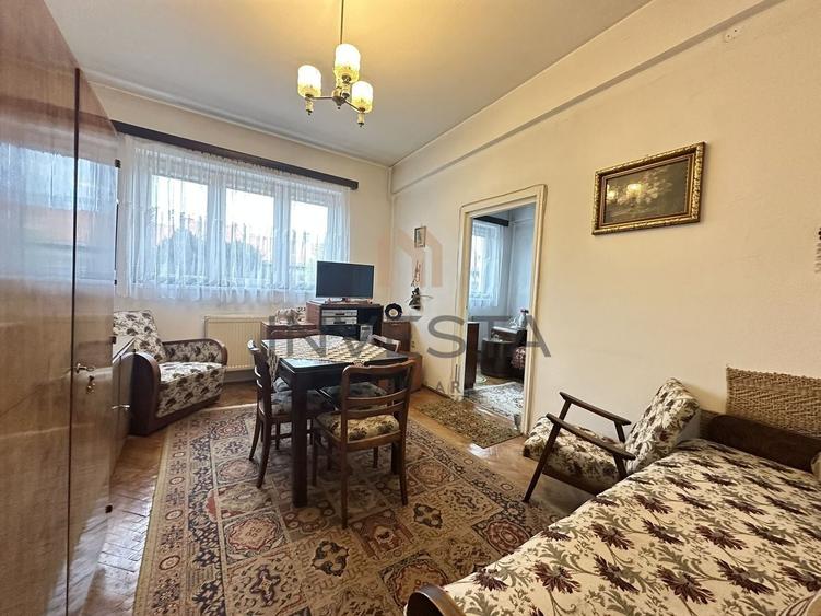 Apartament cu 3 camere semidecomandat, mobilat în Central