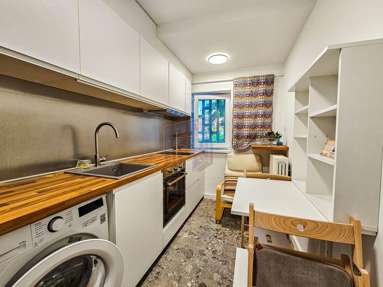 Apartament cu 2 camere semidecomandat, mobilat în Cotroceni