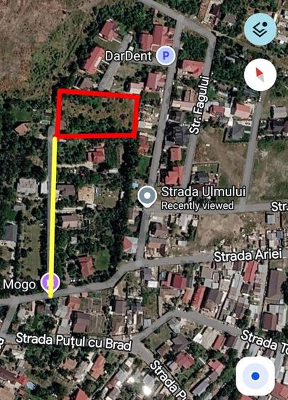 Teren Construcții intravilan de 3136 mp, în Mogoșoaia