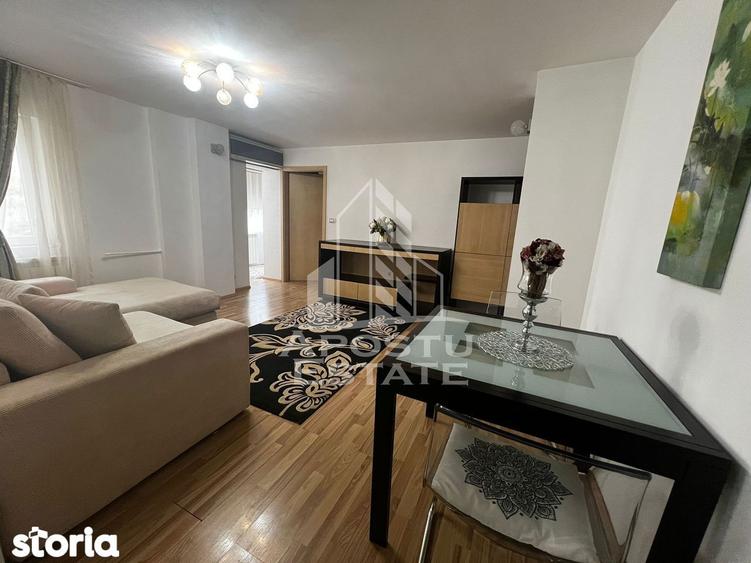 Apartament cu 3 camere semidecomandat, mobilat în Steaua