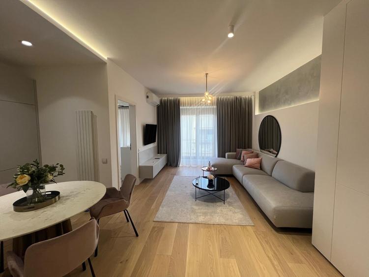 Apartament cu 2 camere decomandat, mobilat în Herăstrău — fotografia 3