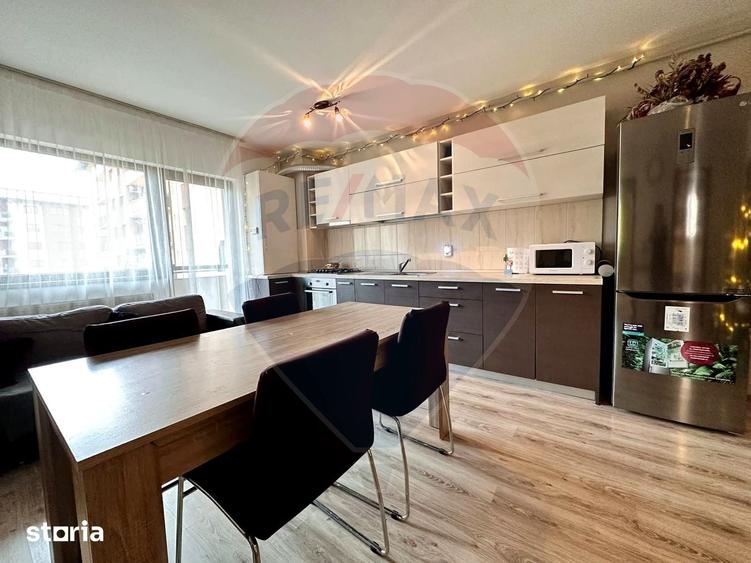 Apartament cu 2 camere semidecomandat în Florești