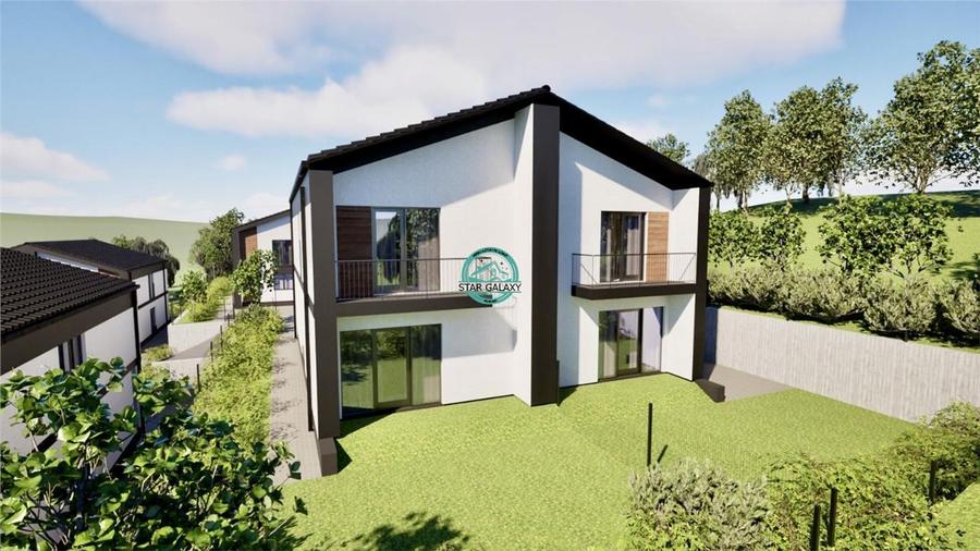 Duplex cu 4 camere cu Canalizare în Corunca