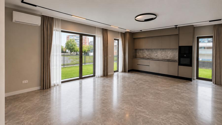 Apartament cu 2 camere semidecomandat în Băneasa