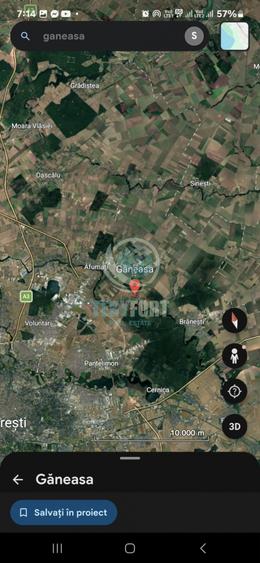 Teren Construcții intravilan de 1000 mp, în Găneasa